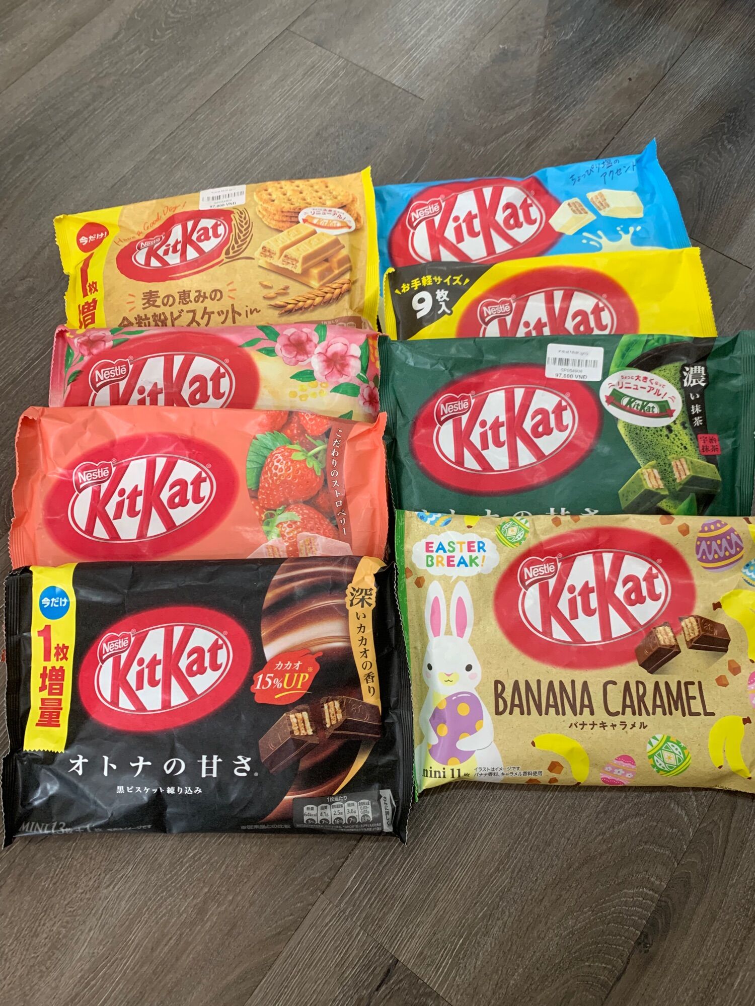 Bánh Kitkat Nội Địa Nhật Bản Đủ Vị