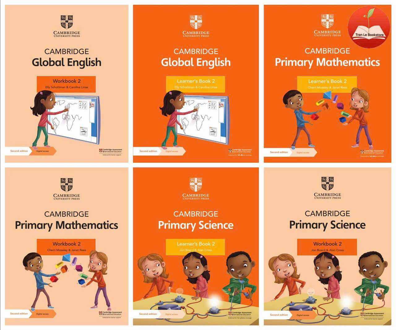 Sách hệ Cambridge Global English, Math Primary , Science Primary