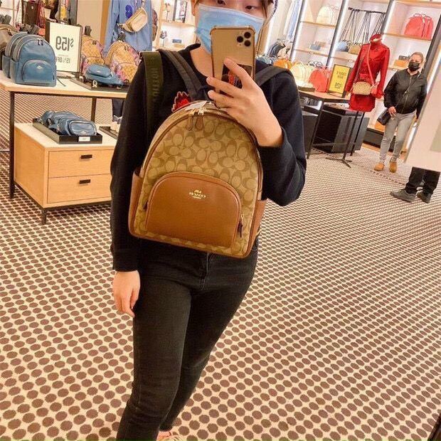 Ba lô C0ach Court Backpack In Signature Canvas siêu sang chảnh