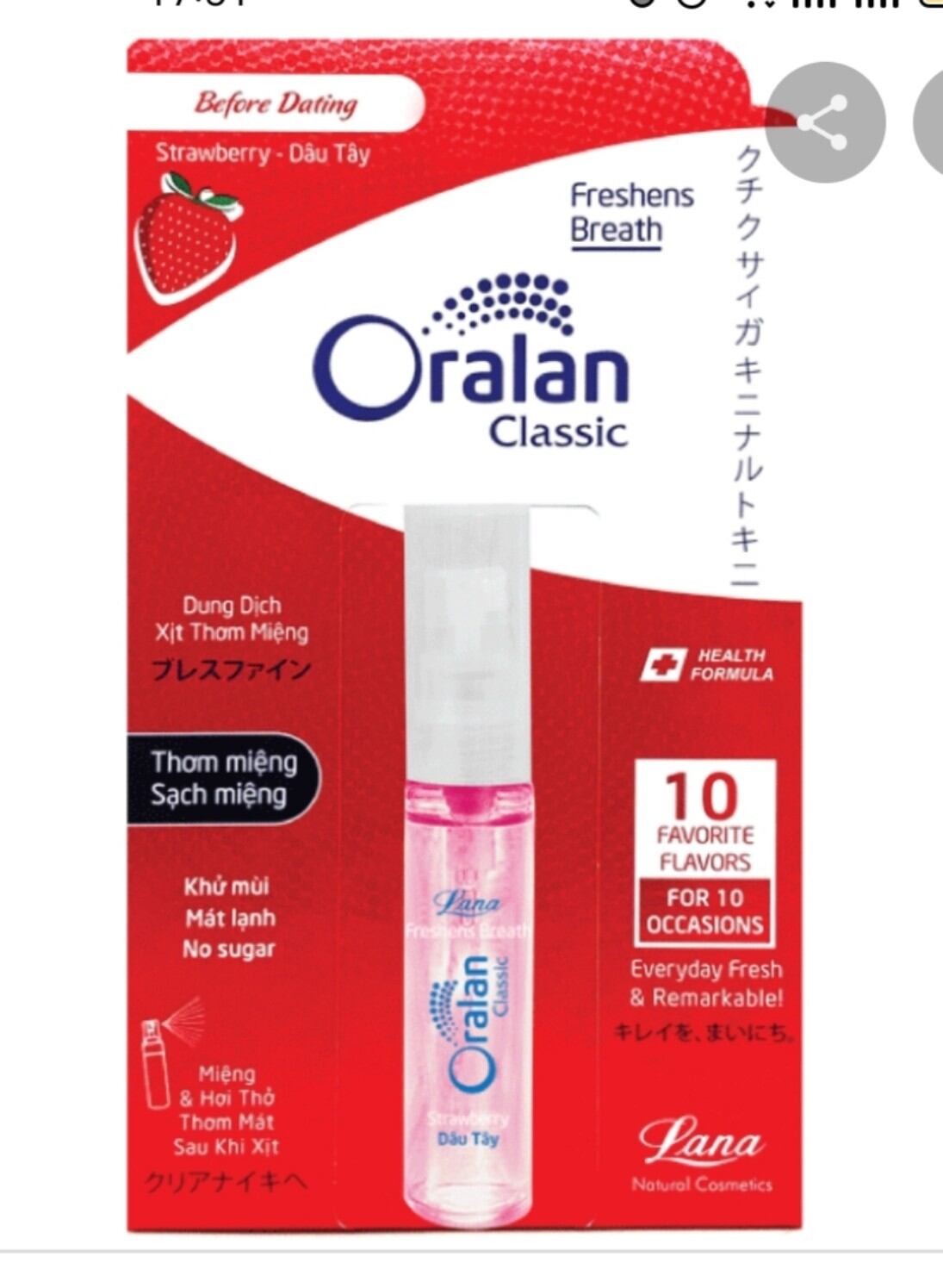 XỊT THƠM MIỆNG ORALAN LANA