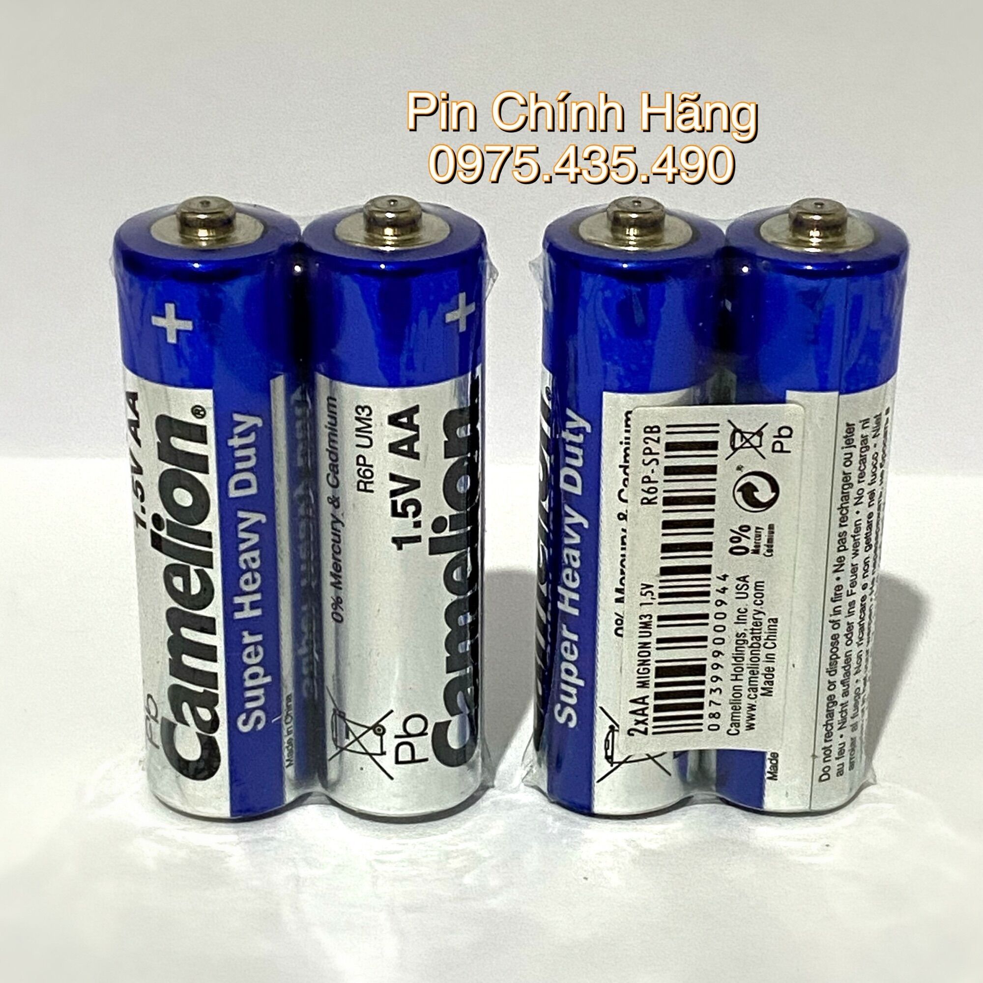 Pin AA Camelion Super Heavy Duty Hộp 40 Viên