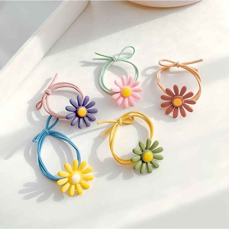 Combo 3 Dây Cột Tóc Thời Trang Xinh Xắn Cho Nữ