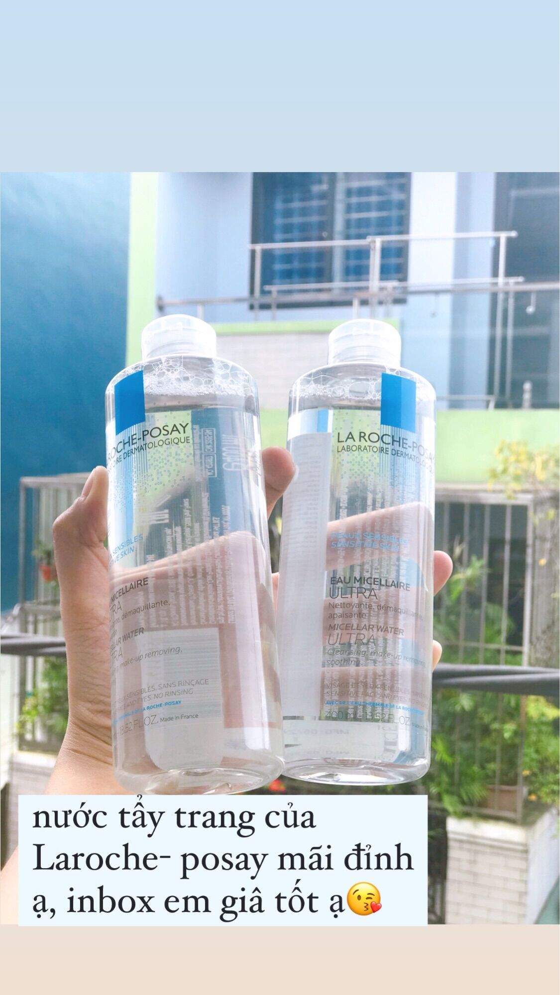 Nước tẩy trang Laroche Posay