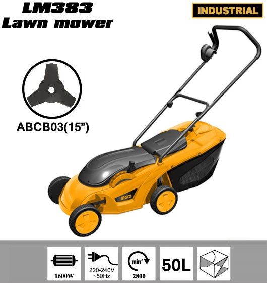 Máy cắt cỏ đẩy ingco lm383