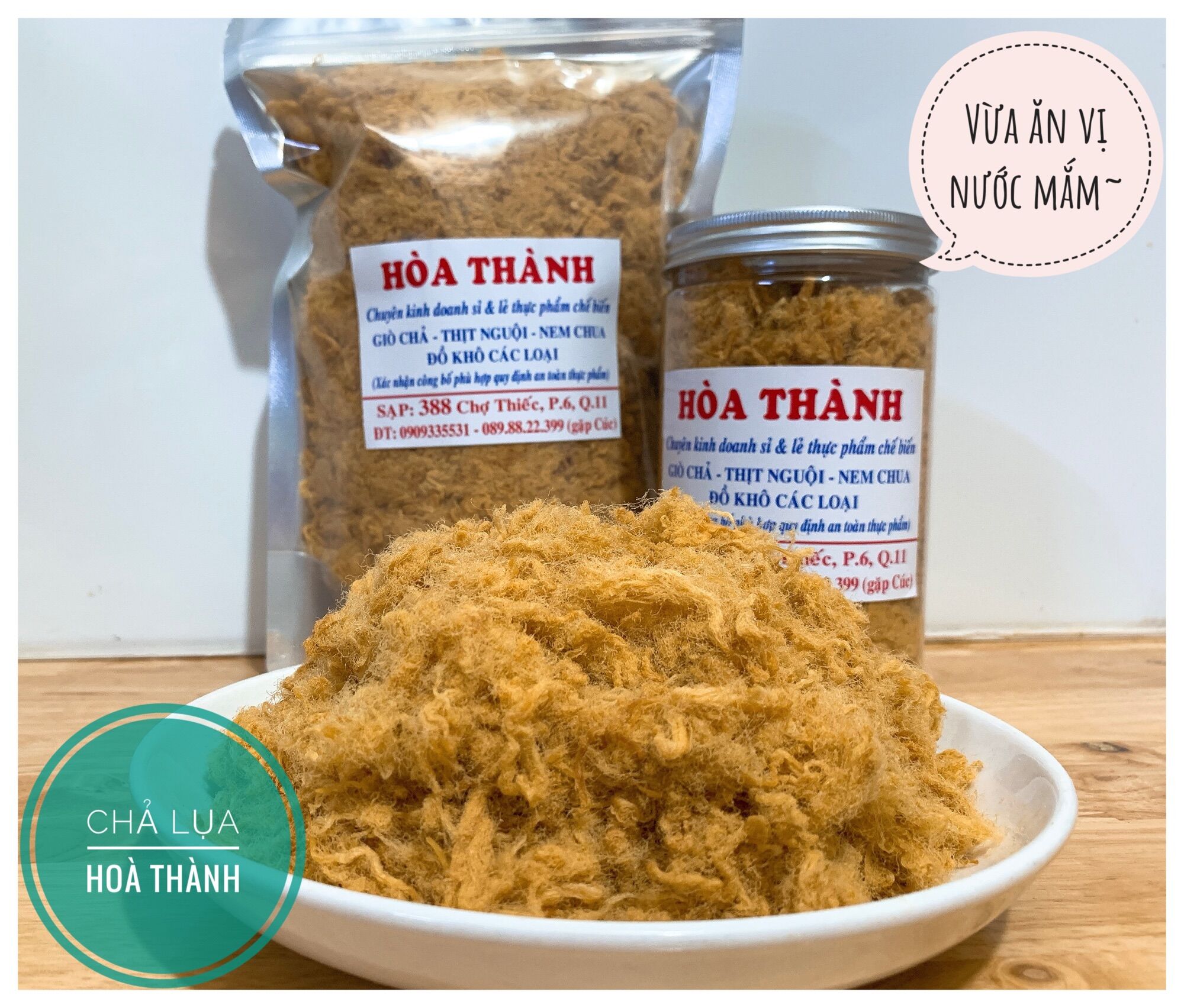 Chà bông vừa ăn
