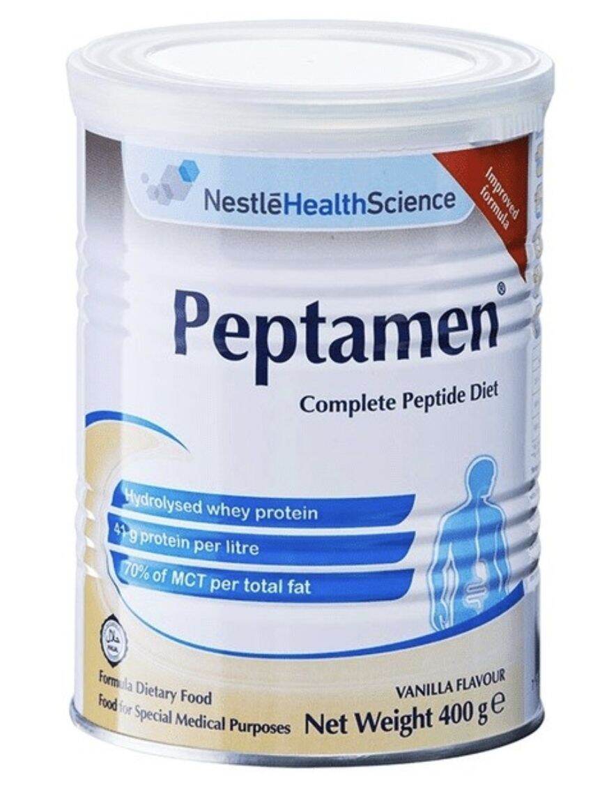 Sữa PEPTAMEN từ NESTLE Thụy Sĩ hộp 400g – Cung cấp dinh dưỡng cho người TIÊU HÓA KÉM KHÓ HẤP THU