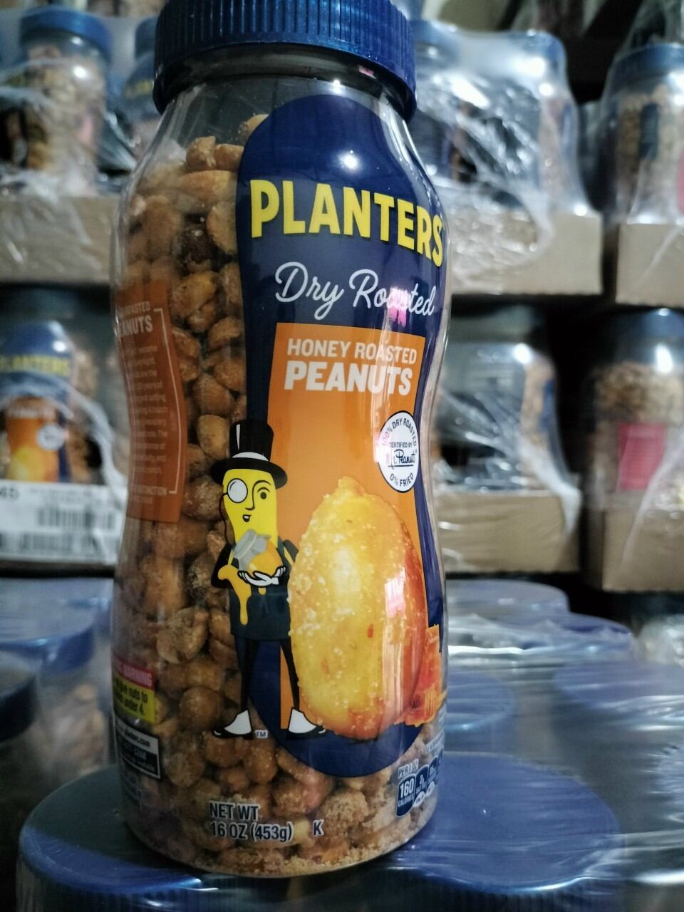 Đậu phộng Planters Dry Roasted 453 g- có muối- Mỹ