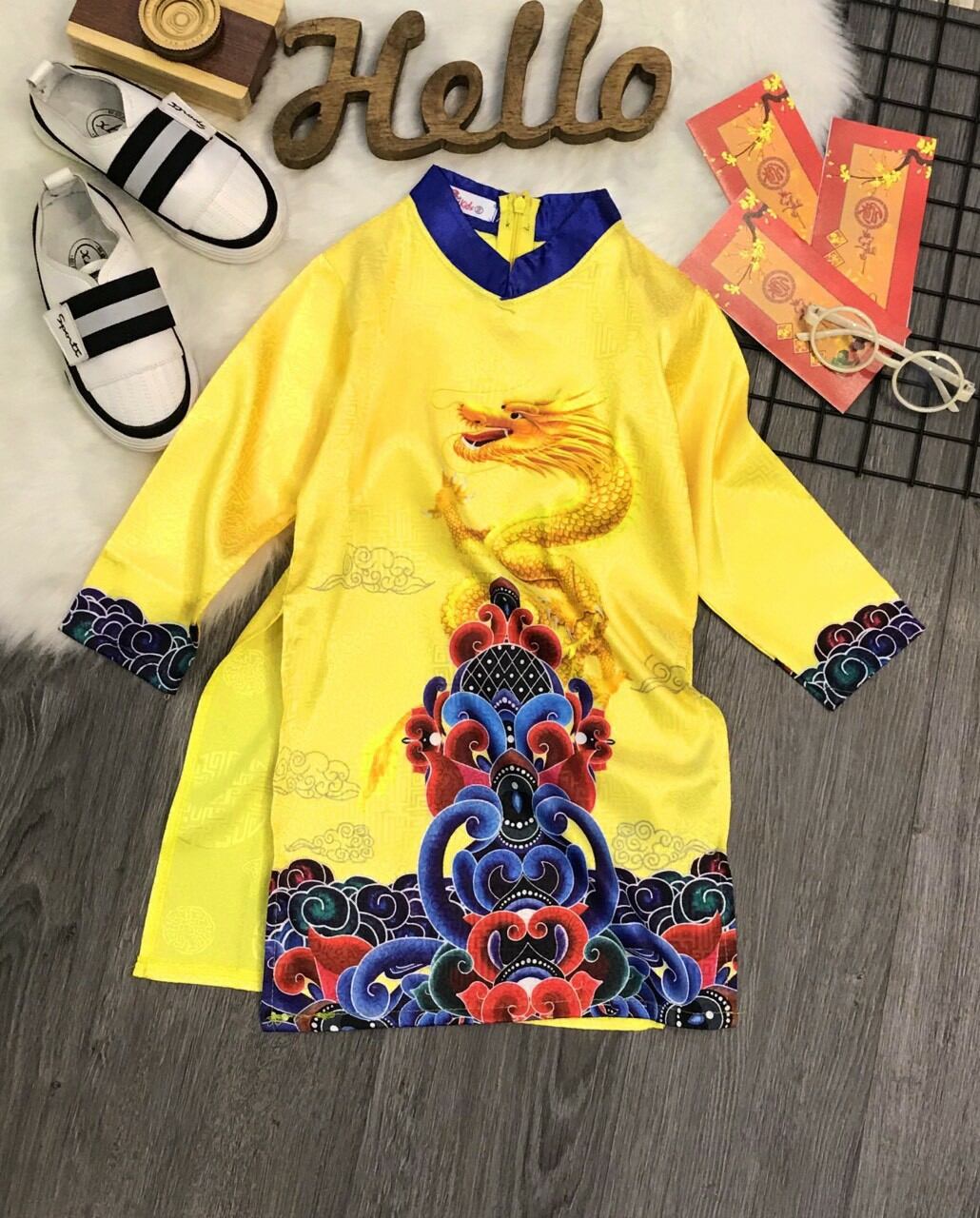 áo dài gấm thương hải