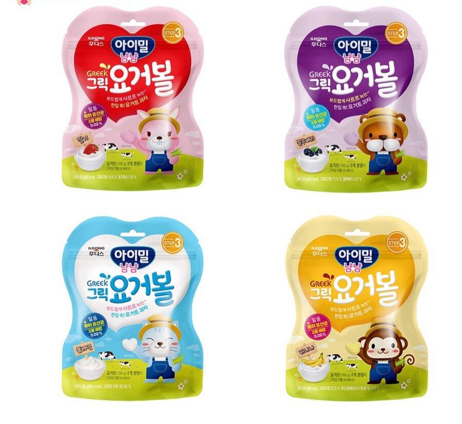 Sữa Chua Khô Trái Cây Ildong Hàn Quốc cho bé từ 6m