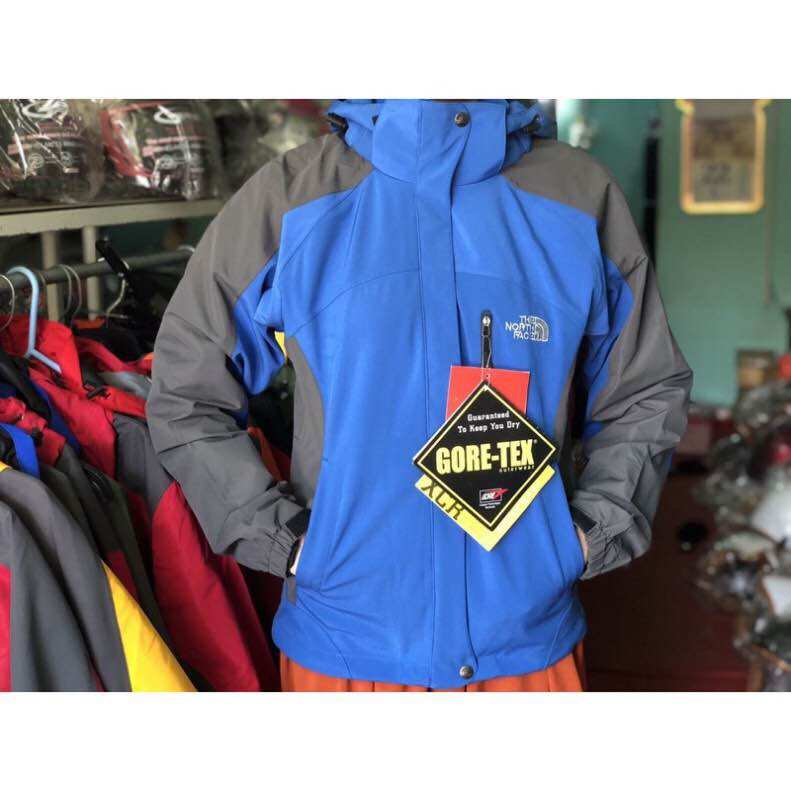 Áo khoác the north face phối màu + lót nỉ size m, xl