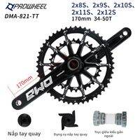 PROWHEEL | Giò dĩa xe đạp đua trục rỗng cốt liền siêu nhẹ bằng hợp kim nhôm
