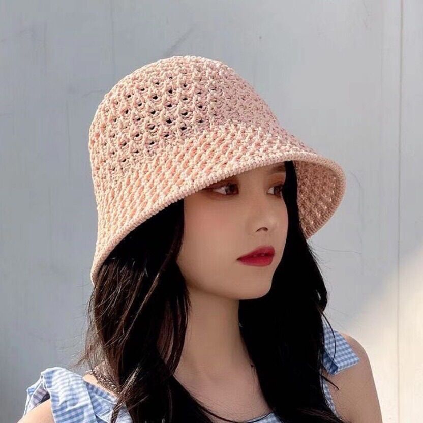 Mũ bucket vành cụp thời trang Hàn Quốc
