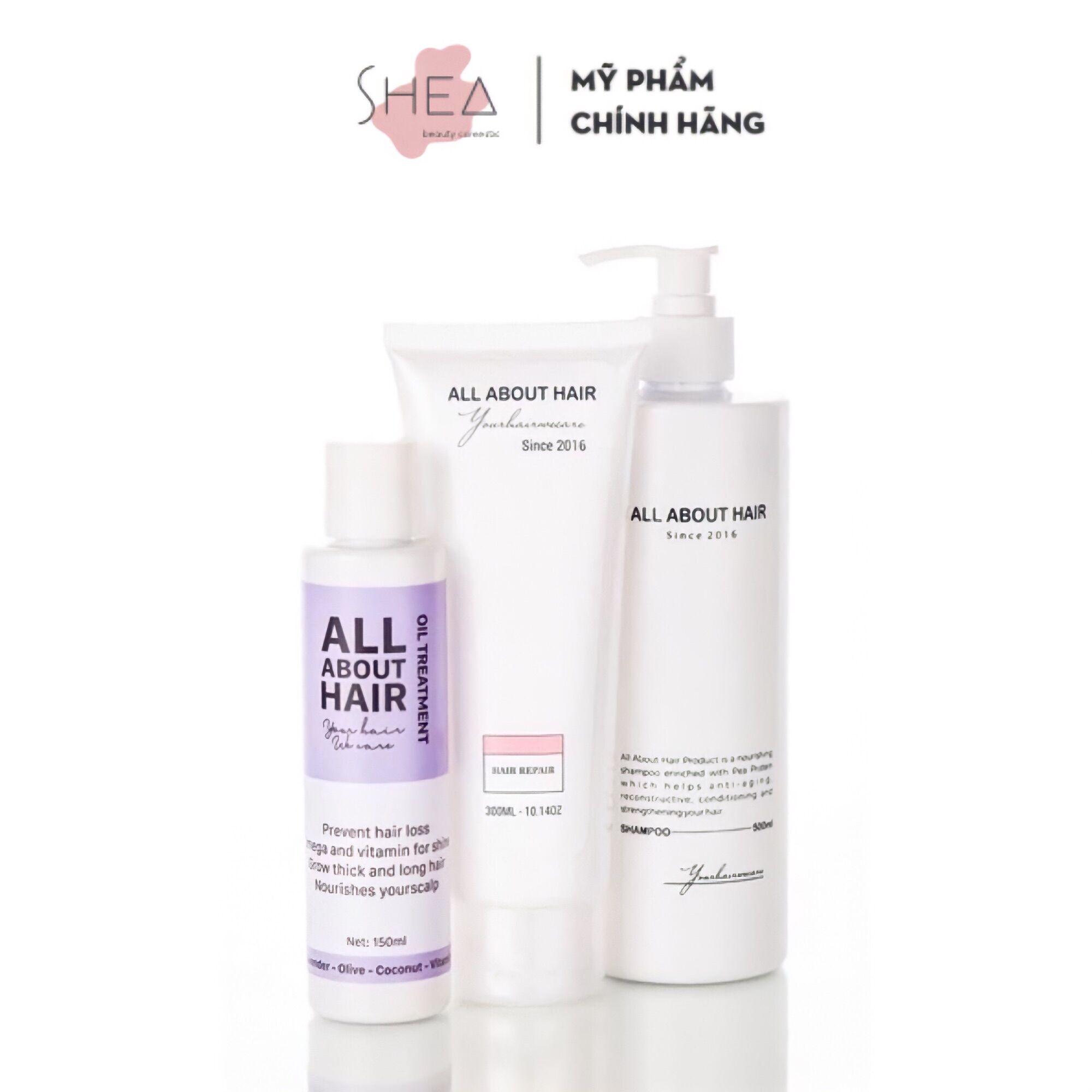 Trọn bộ chăm sóc tóc chuyên sâu All About Hair