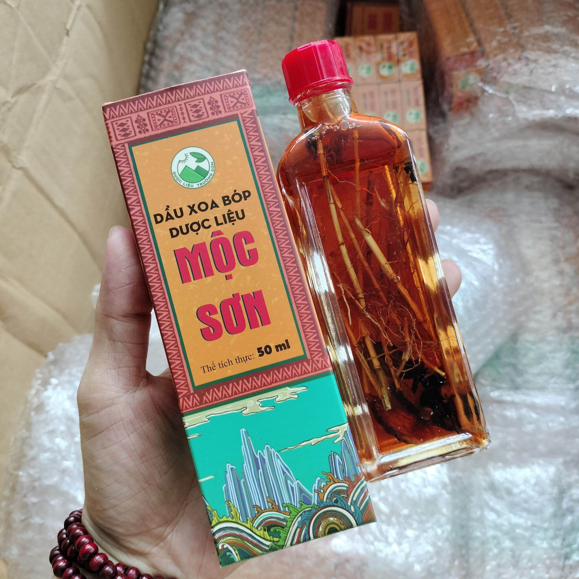 Dầu mộc sơn xoa bóp đau nhứt xương khớp 50ml
