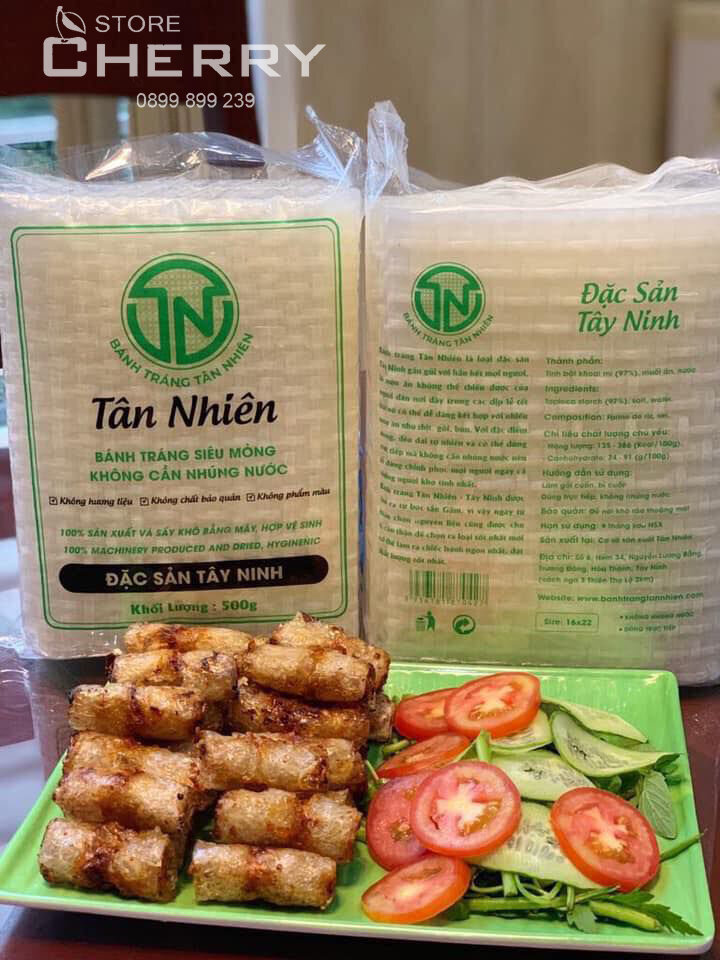 Bánh tráng tân nhiên 2 bịch 1 ky đặc sản tây ninh