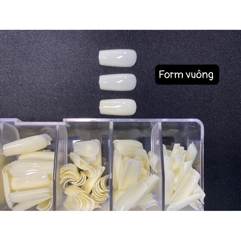 Các loại form móng úp (bán lẻ 1gói 20 móng full size)