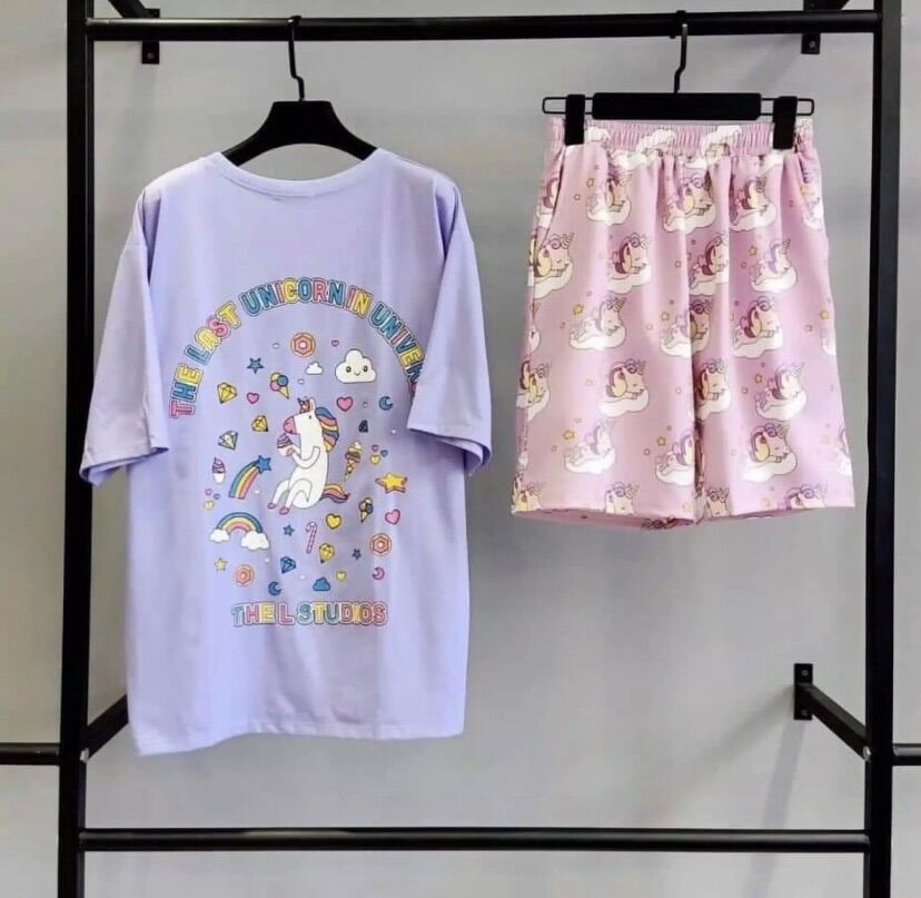 Set bộ Thun Lạnh tím