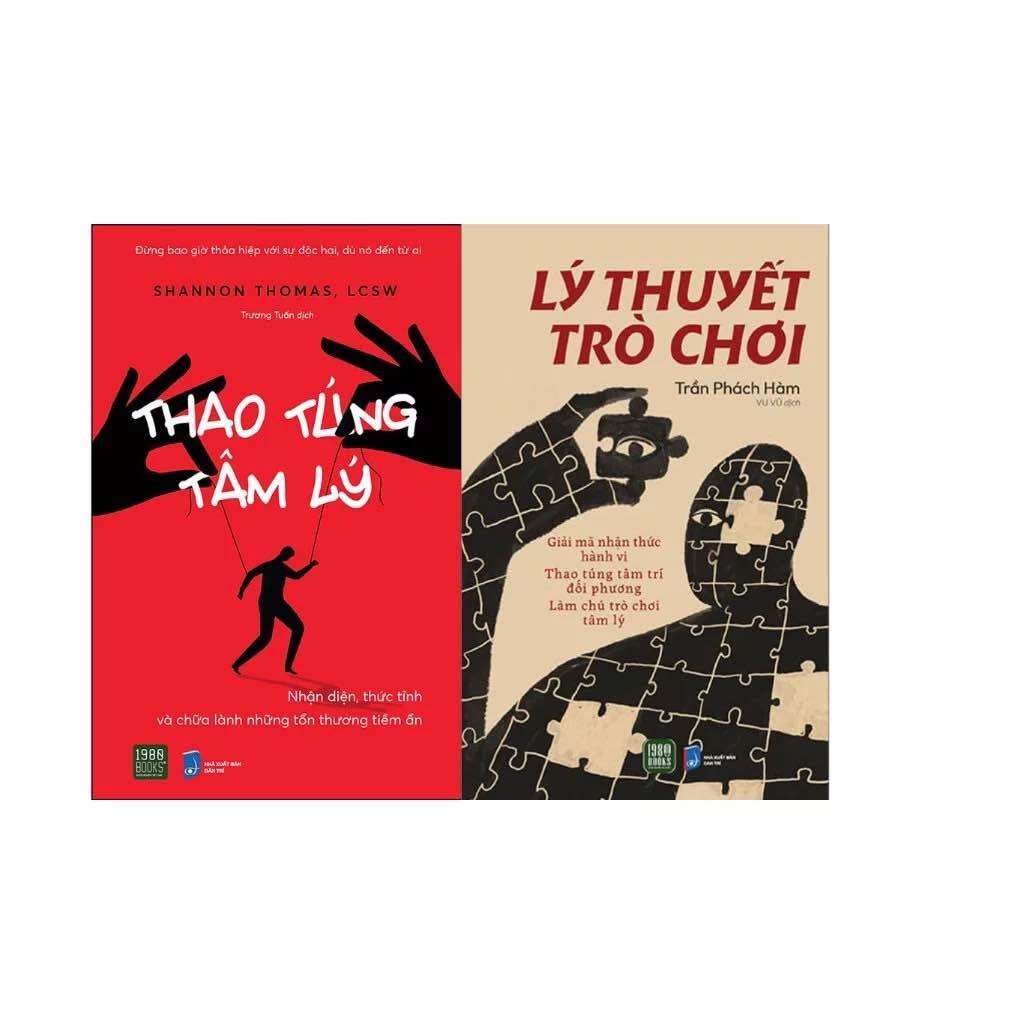 Combo 4 cuốn thao túng tâm lý, lý thuyết trò chơi, tư duy ngược, tư duy mở