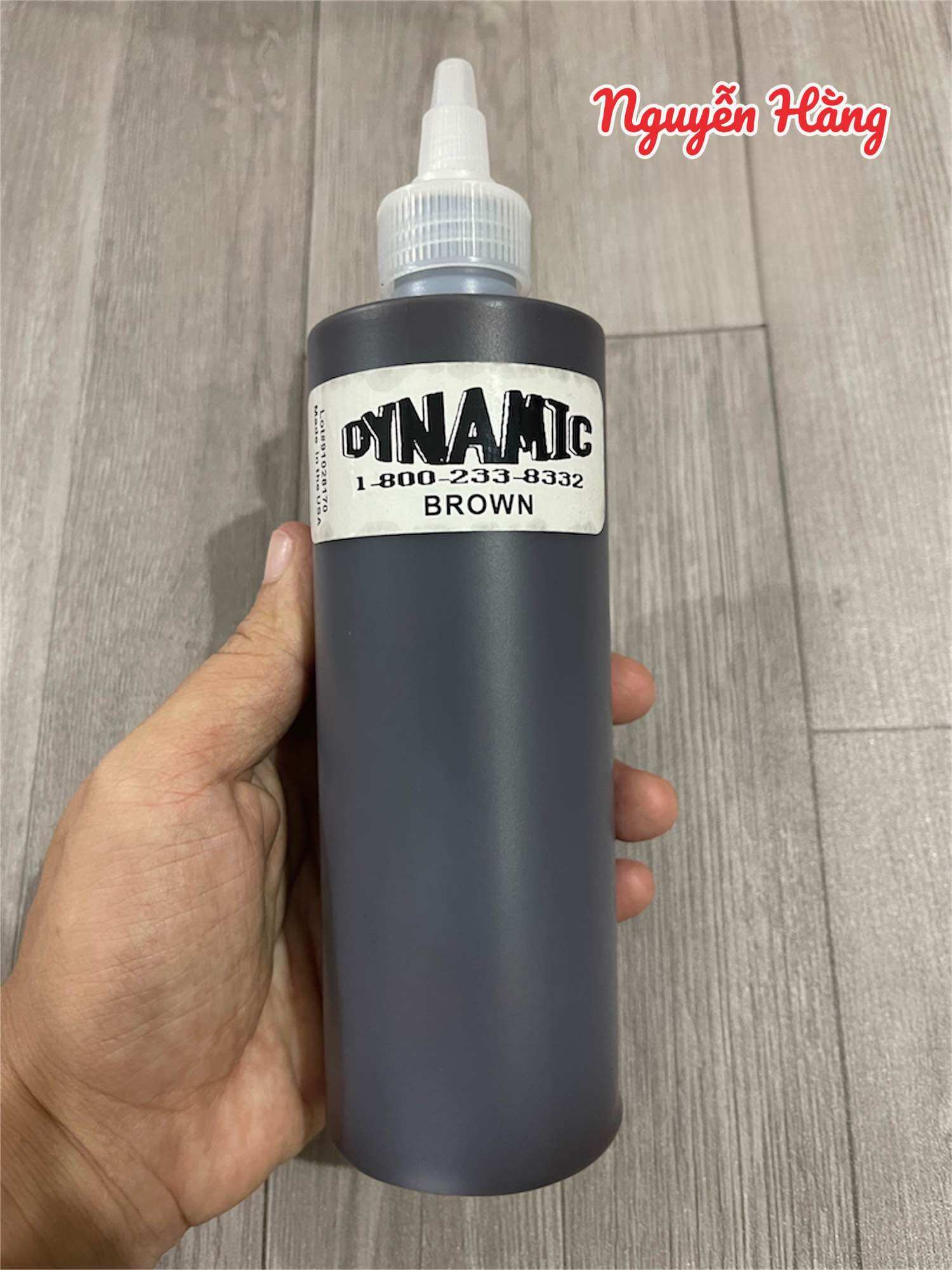 Mực Dynamic học phun xăm, tattoo chai to 250ml