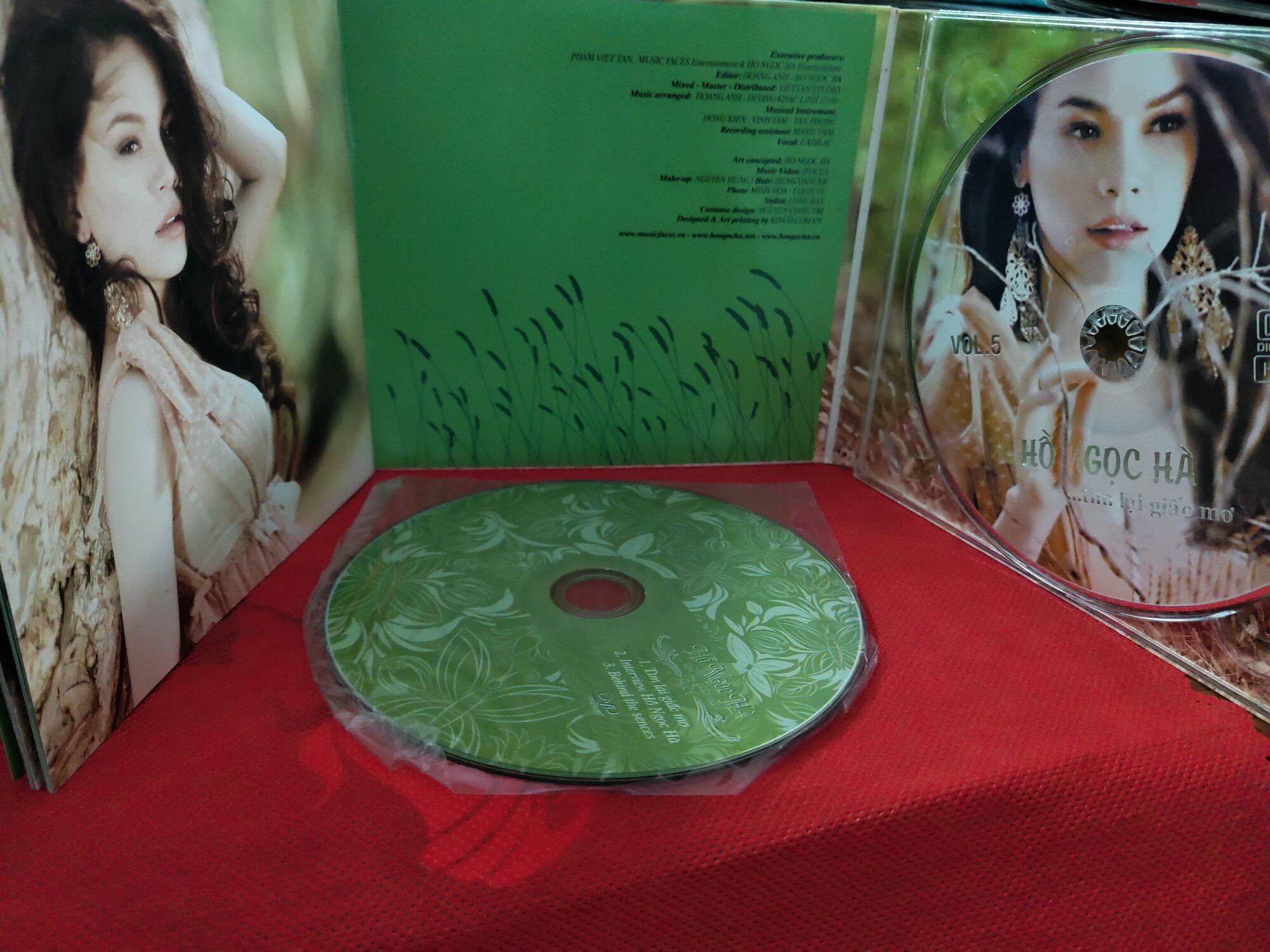 CD&DVD - Hồ Ngọc Hà vol.5 - Tìm lại giấc mơ