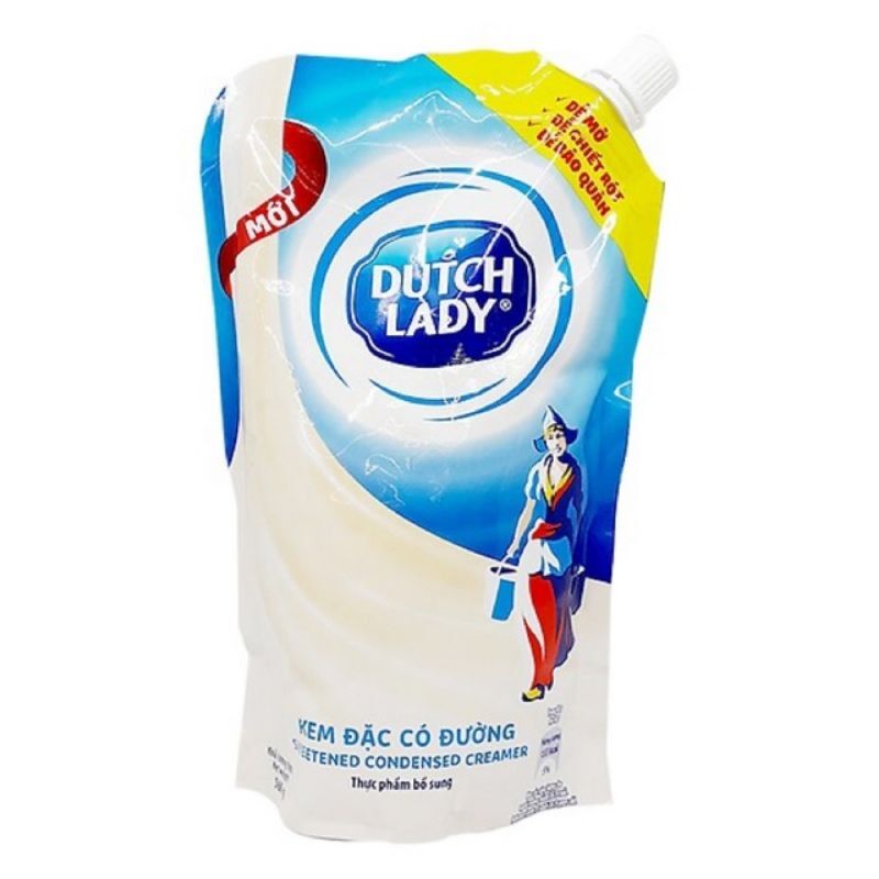 Sữa Đặc Kem đặc Có Đường Dutch Lady Cô Gái Hà Lan Túi Thông Minh 560g
