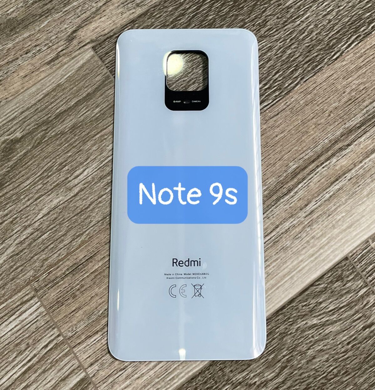 kính lưng Redmi note 9s (zin)