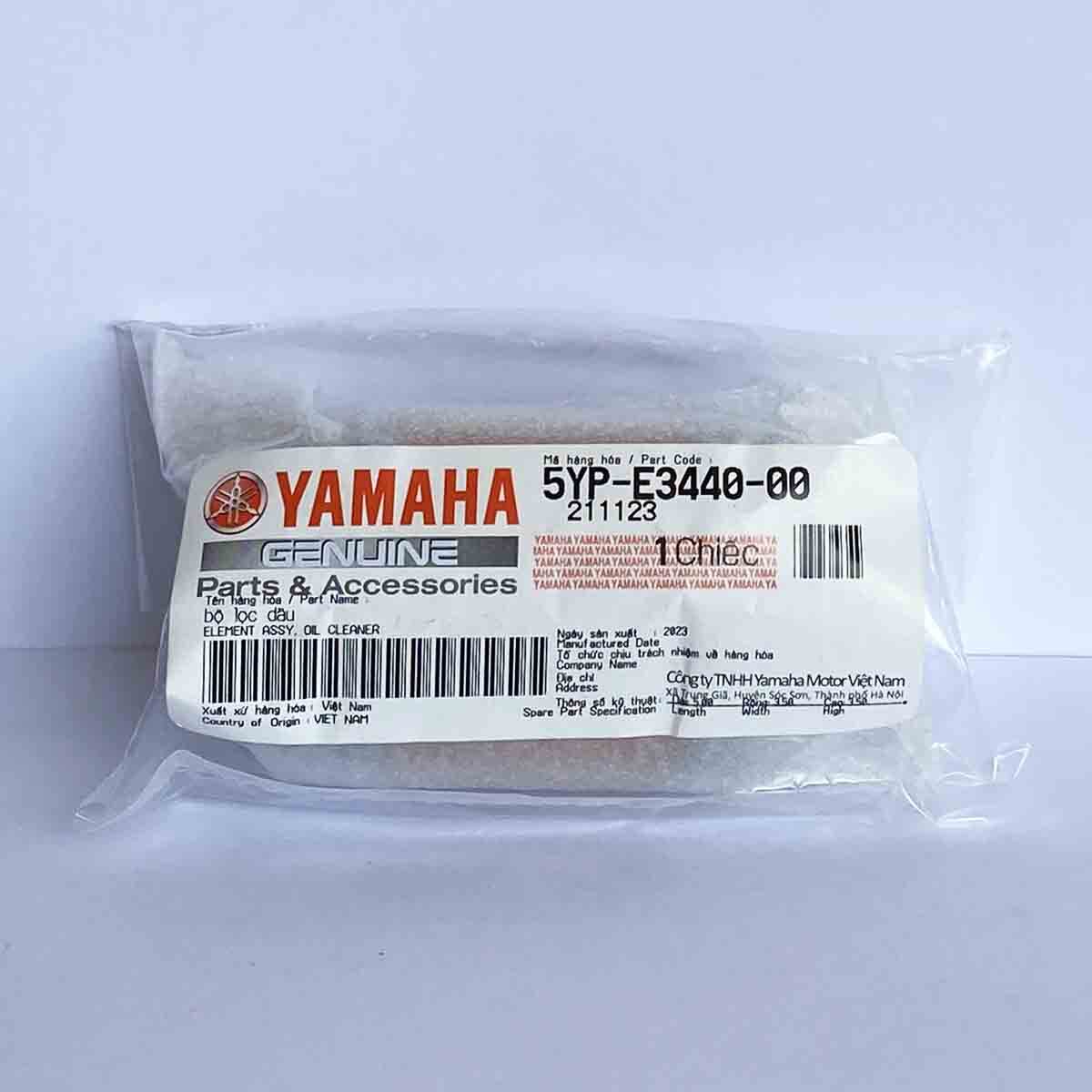 Tặng súc động cơ - Lọc nhớt xe máy Yamaha - Lọc lô - Lọc chính hãng Việt Nam
