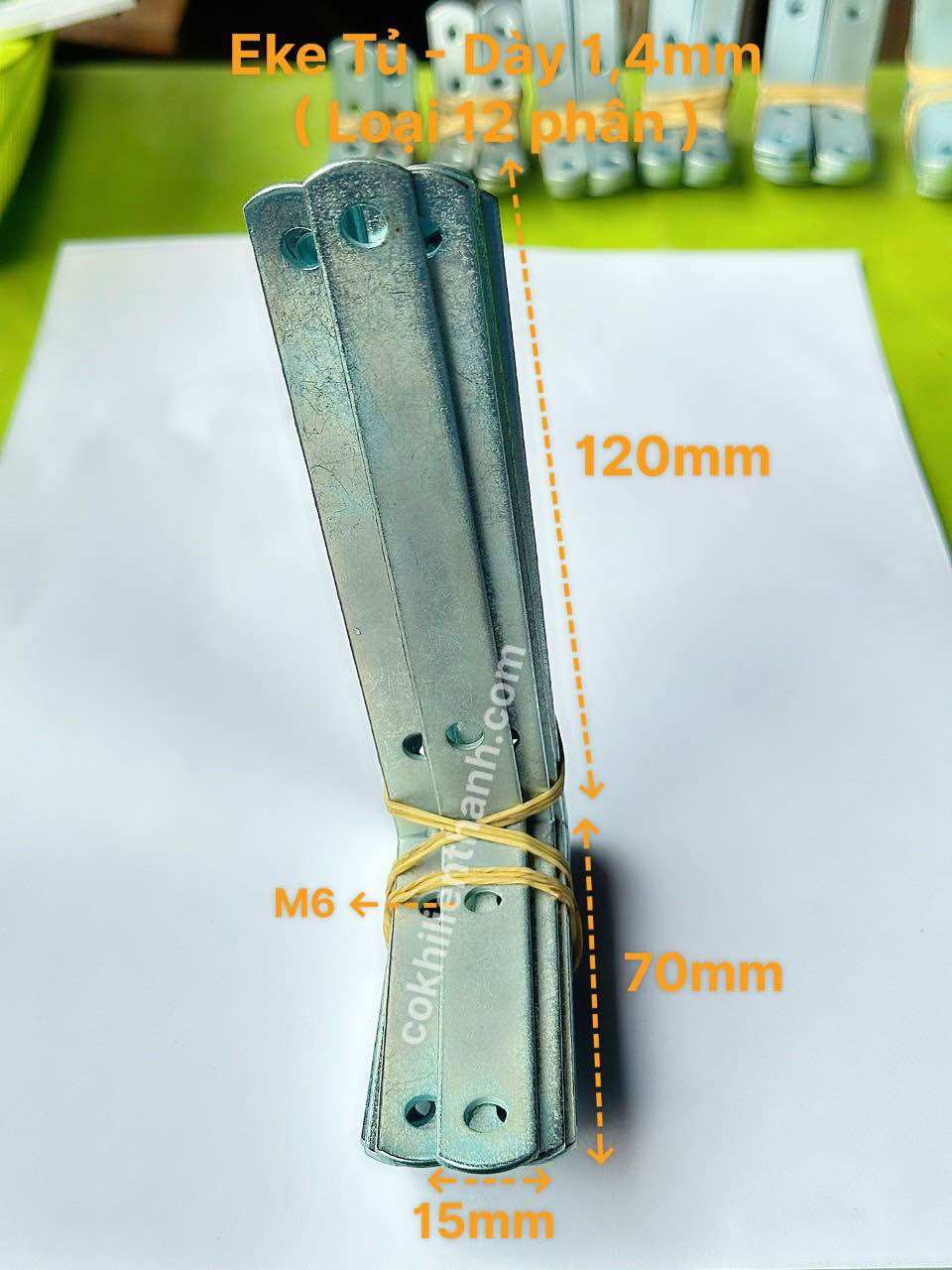 Ke góc vuông L - ke góc tủ L ( combo 20 cái )