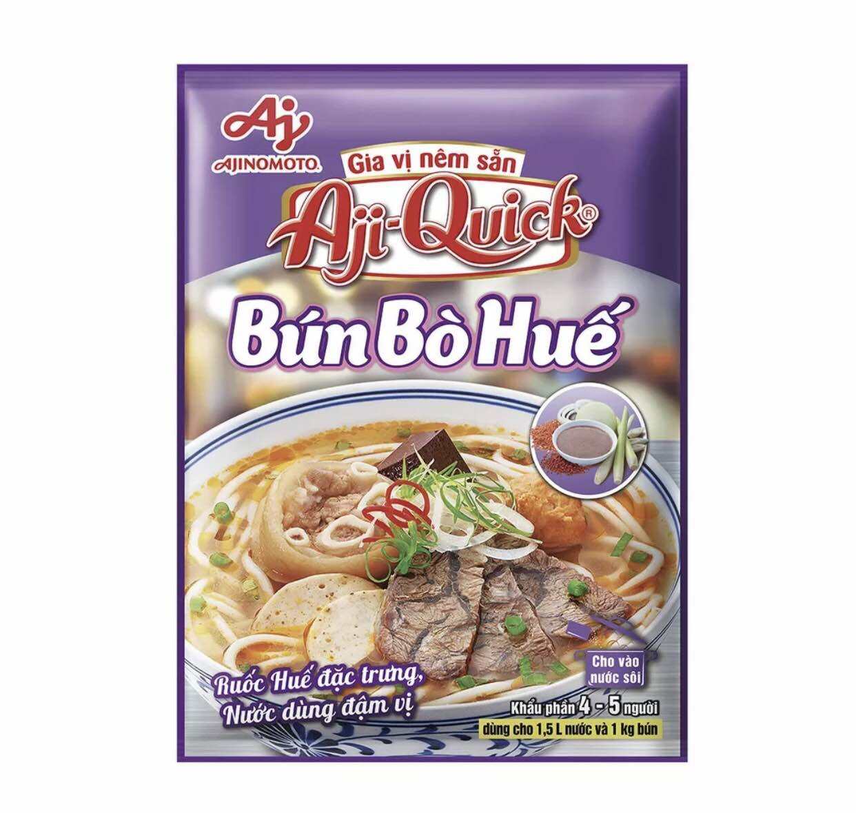 Aji-Quick Bún Bò Huế 59g Gói - Ajinomoto