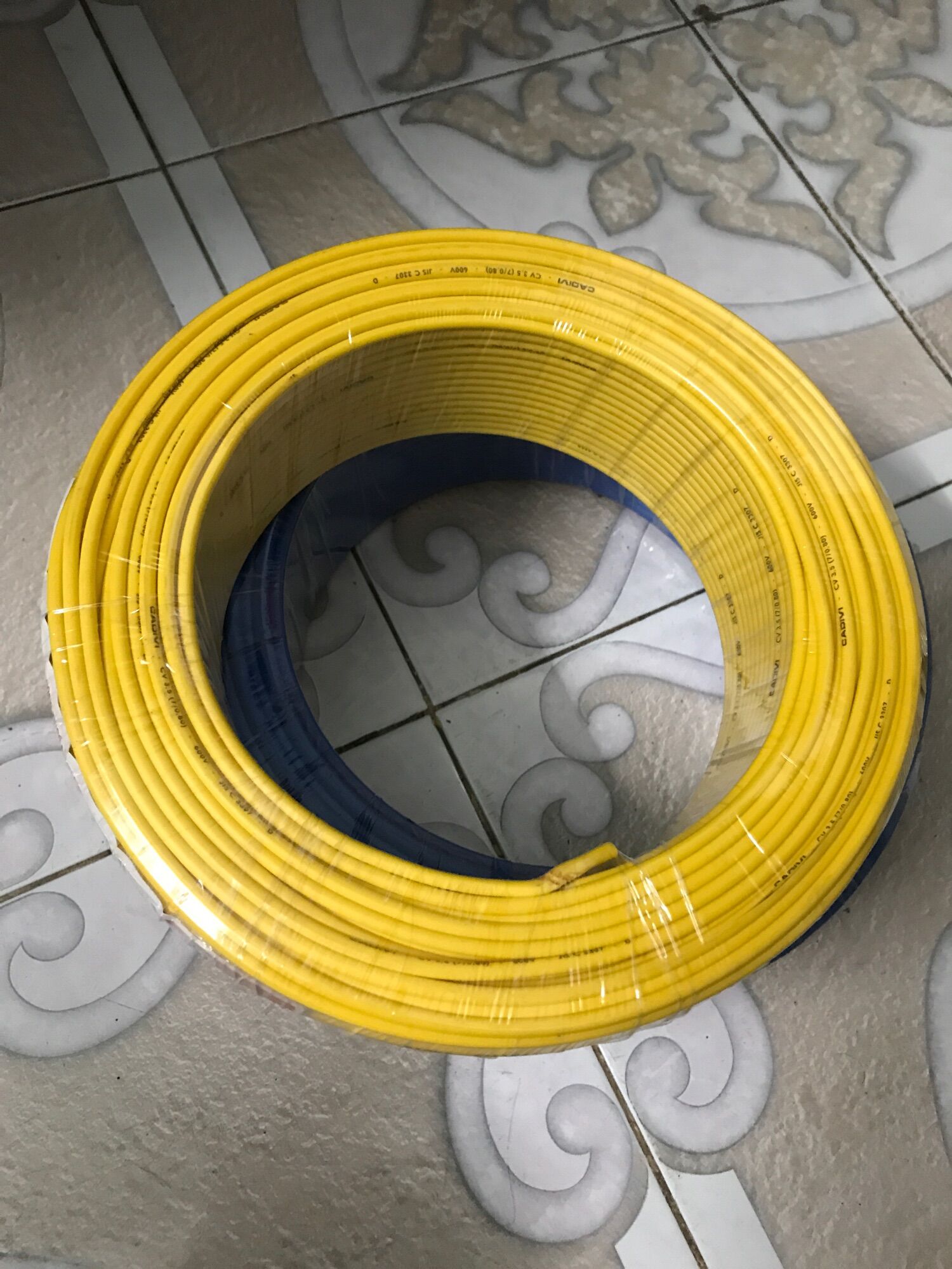 Dây điện Cadivi 3.5 đơn - 100 mét