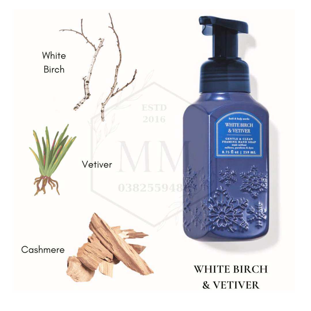 Moomoocos - Nước Rửa Tay tạo Bọt Bath And Body Works Foaming Hand Soap fullsize 259ml