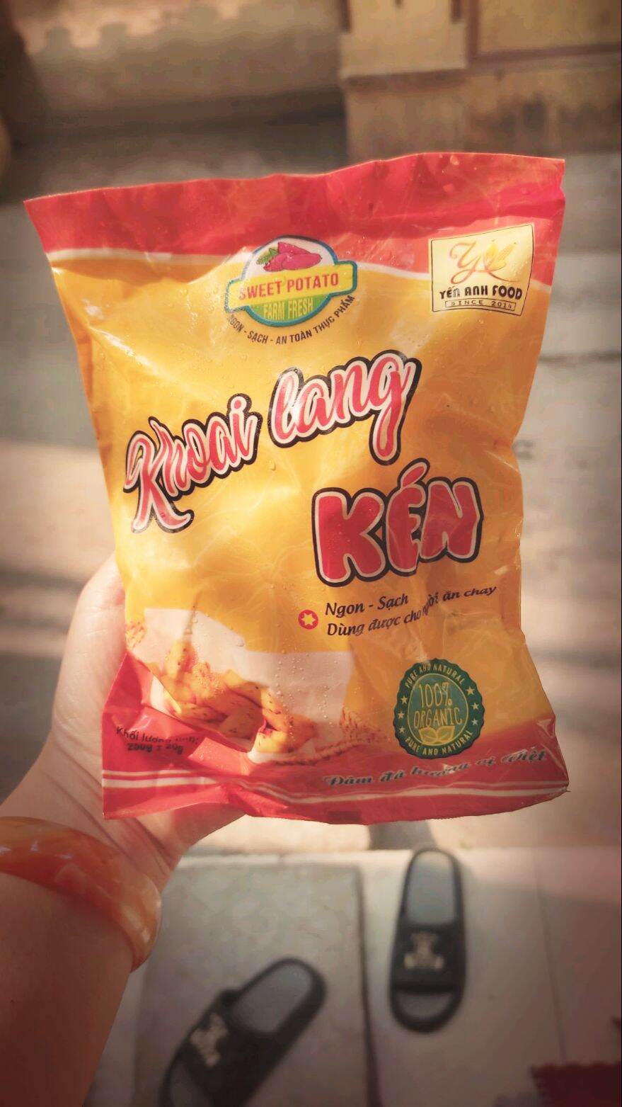 Khoai lang kén gói 250g - ship hoả tốc 2h