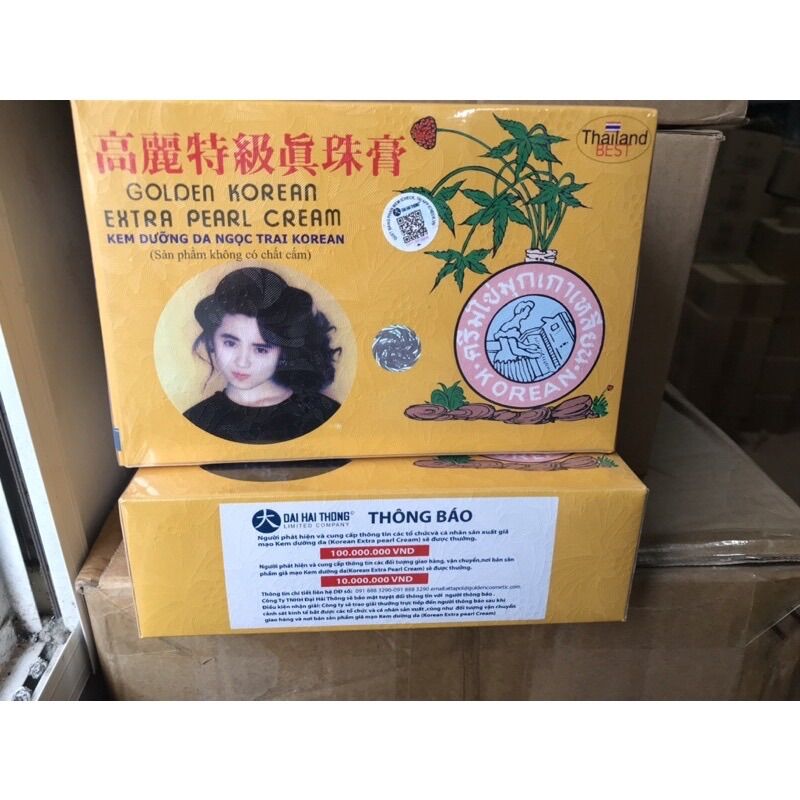 kem sâm vàng trắng da, tàn nhang (hũ nhỏ)