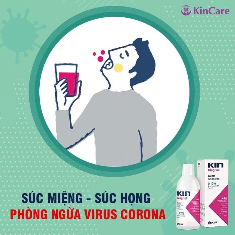 NƯỚC SÚC MIỆNG DIỆT KHUẨN KIN GINGIVAL 250ml
