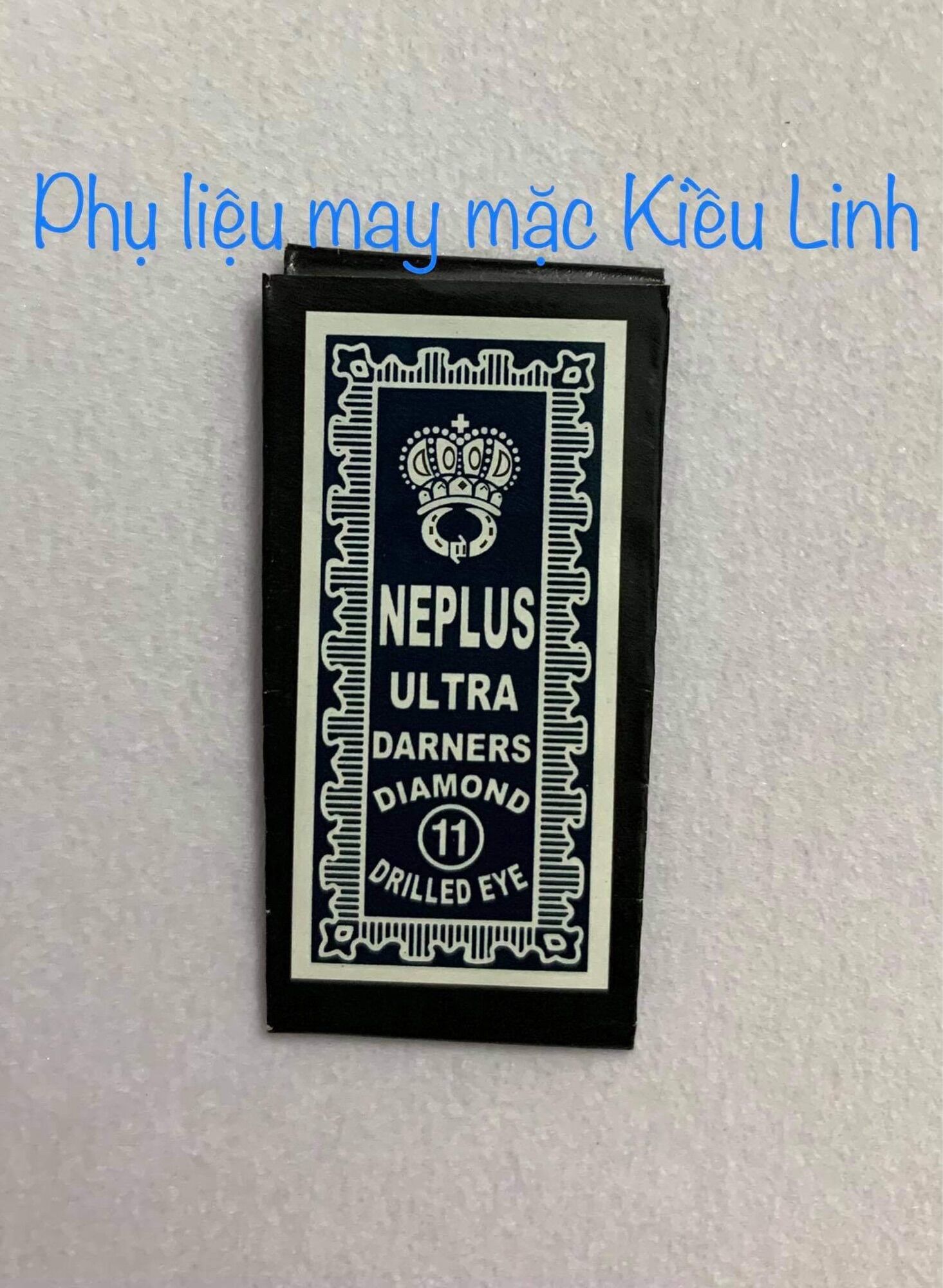 Kim may tay loại tốt hiệu vương miện 8k 1 gói 12 cây 1 cỡ