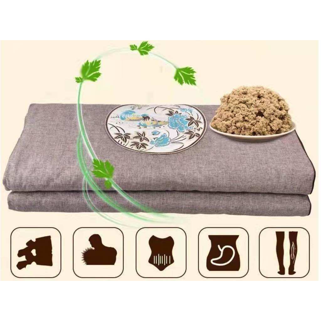 Đệm sưởi, thảm ngải cứu nội địa Trung Quốc, giảm đau nhức toàn thân, tê mỏi chân tay, cổ vai gáy