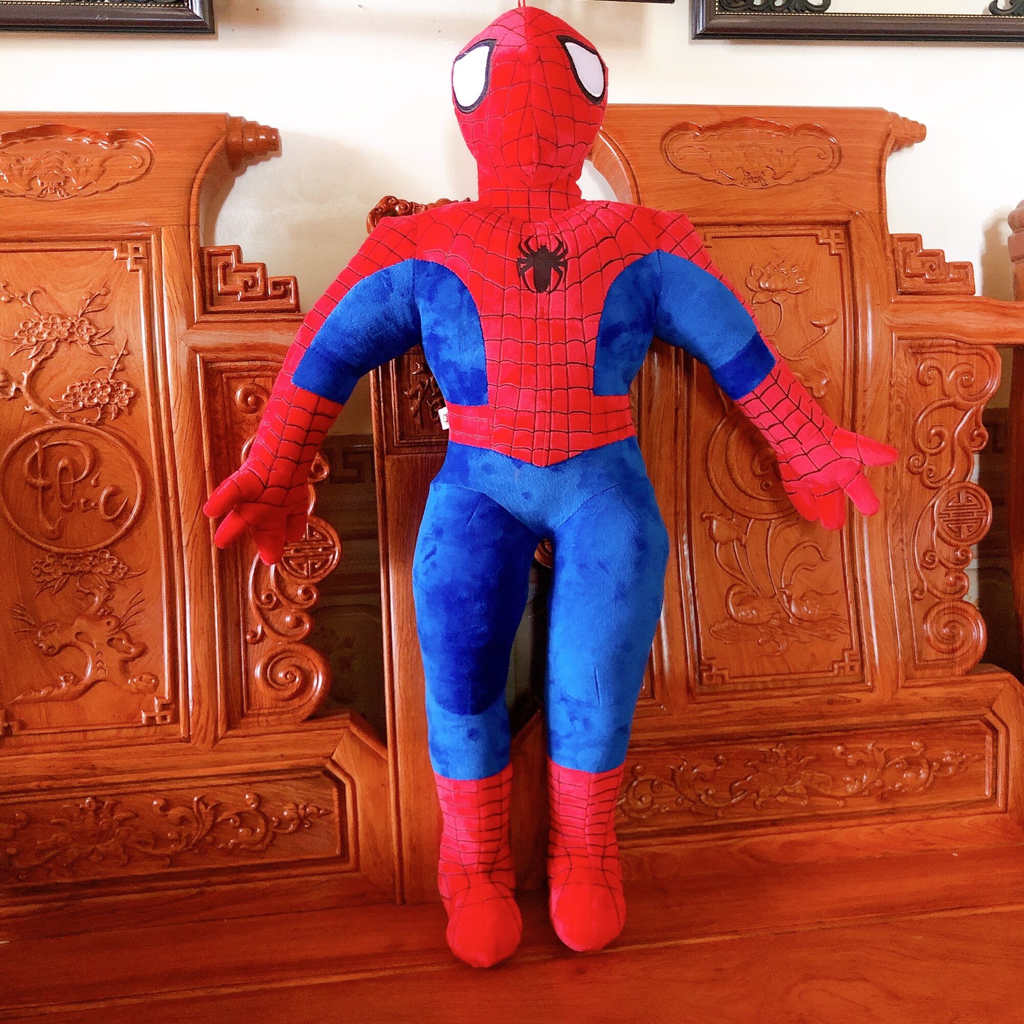 Gấu bông siêu anh hùng người nhện 85cm