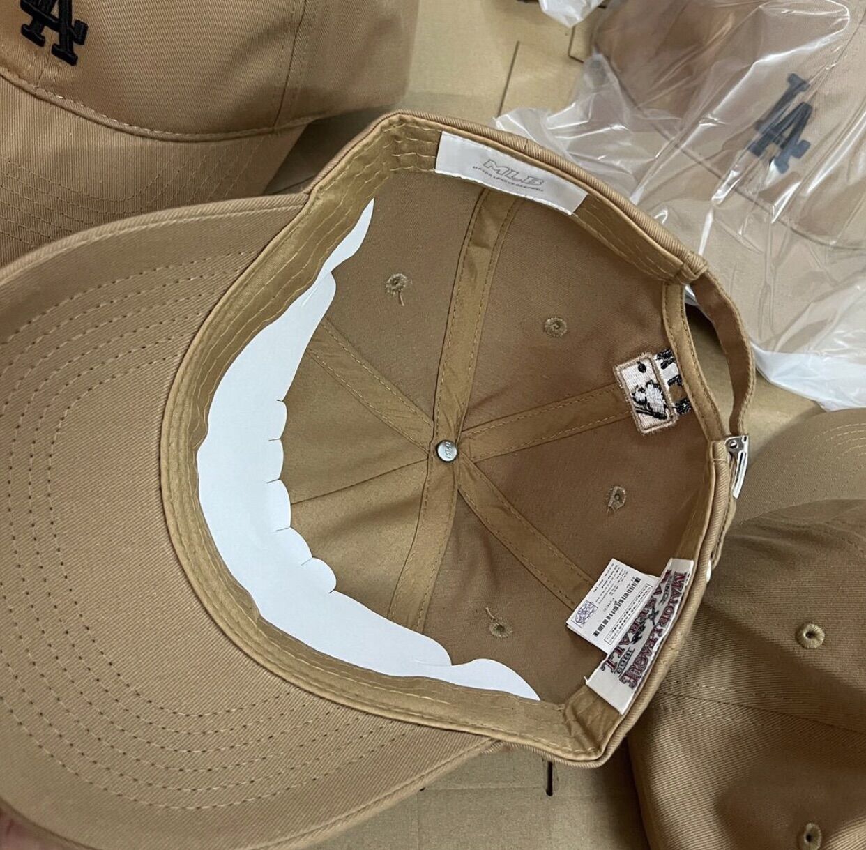 Mũ lưỡi trai MLB L.A ROOKIE BALL CAP(hàng xuất chuẩn)