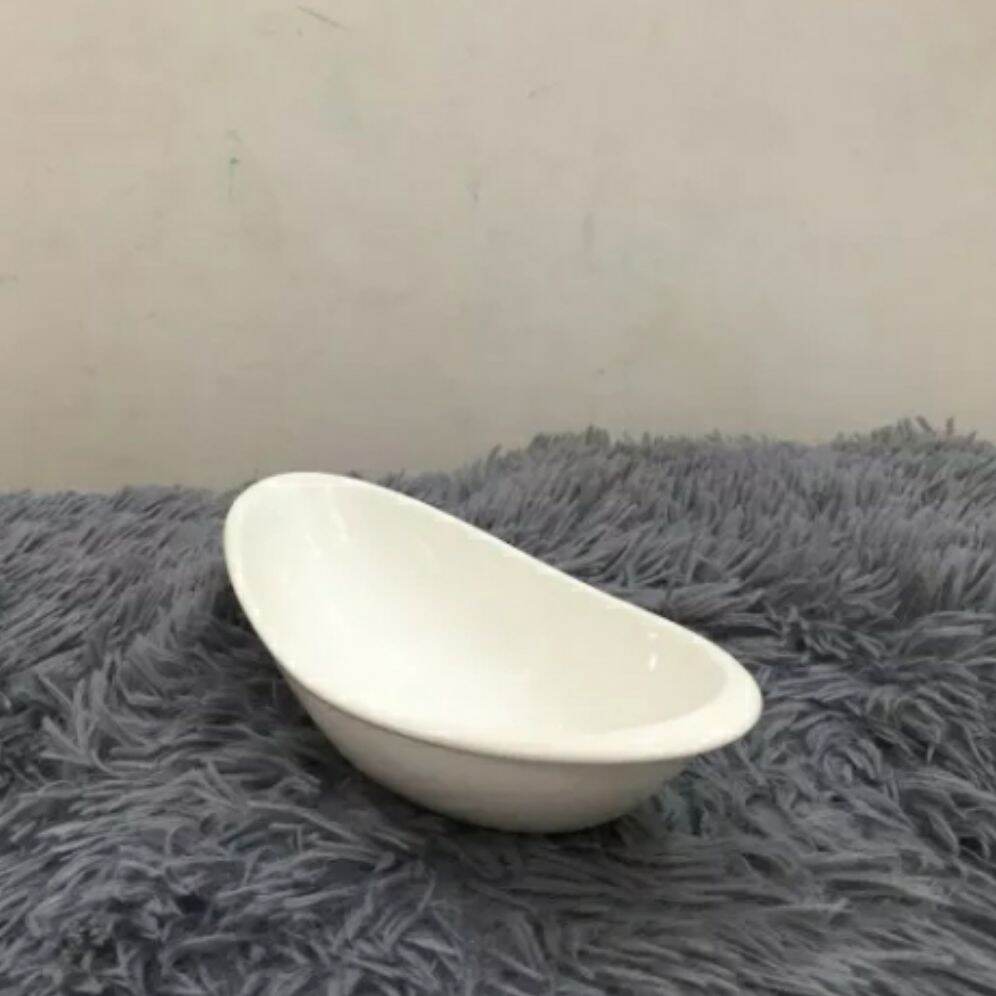 Tô sứ oval 24cm - gốm sứ Minh Long