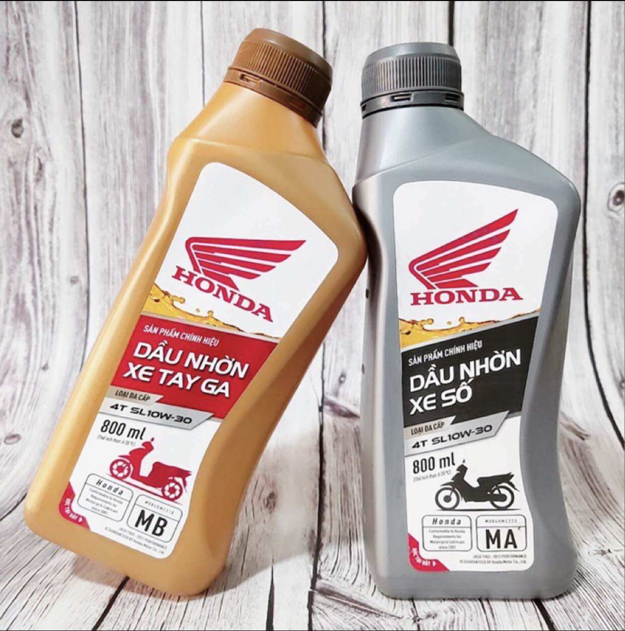 ( Giá KM) Dầu nhớt xe máy, xe số Honda 10w30 800ml ( 0.8L )