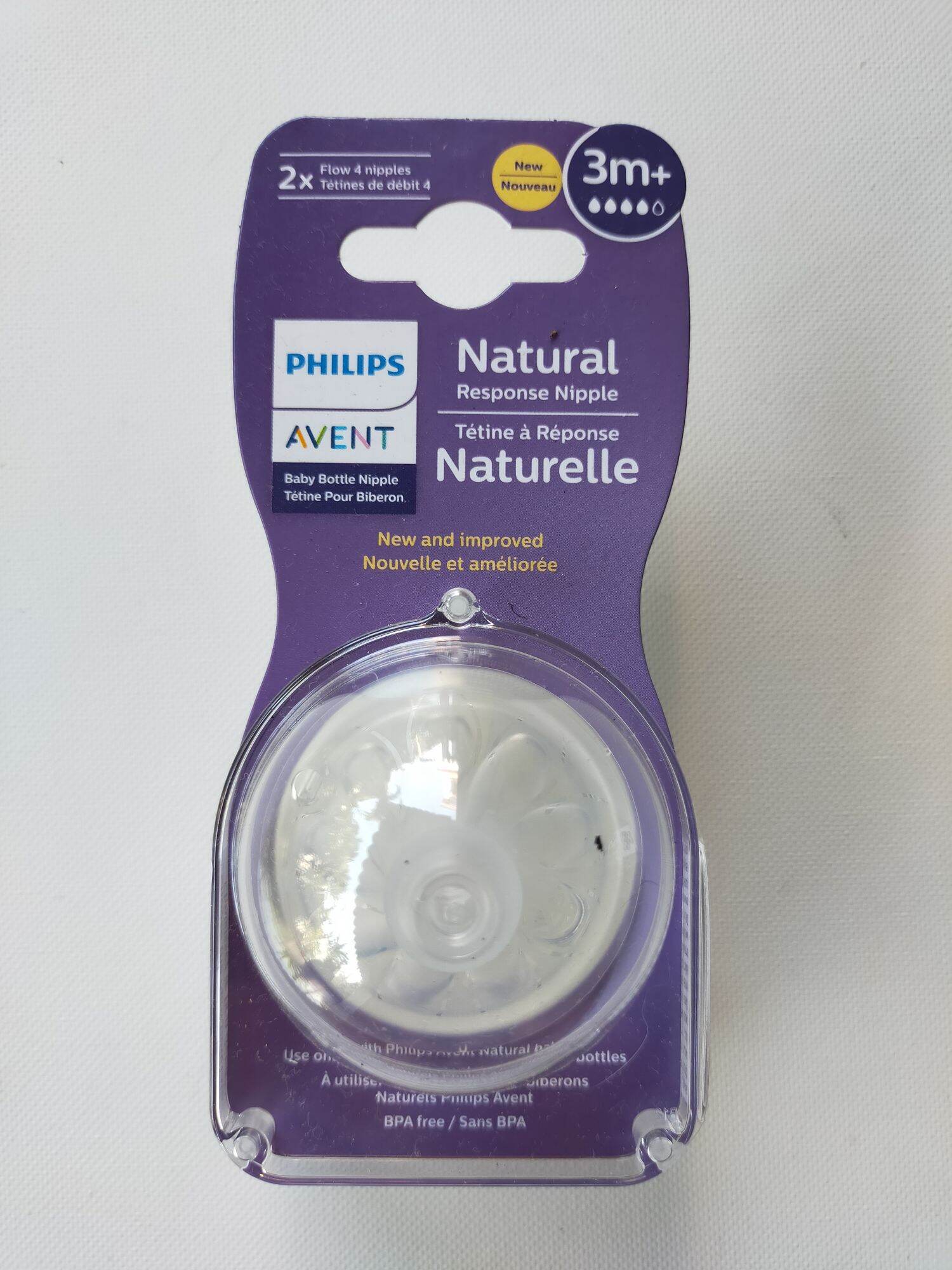 Núm Ty Avent Mô Phỏng Tự Nhiên Dành Cho Bé