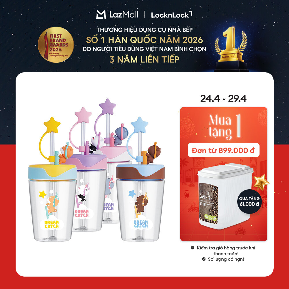 Ly nhựa Dream Catcher LockLock-520ML - ABF779