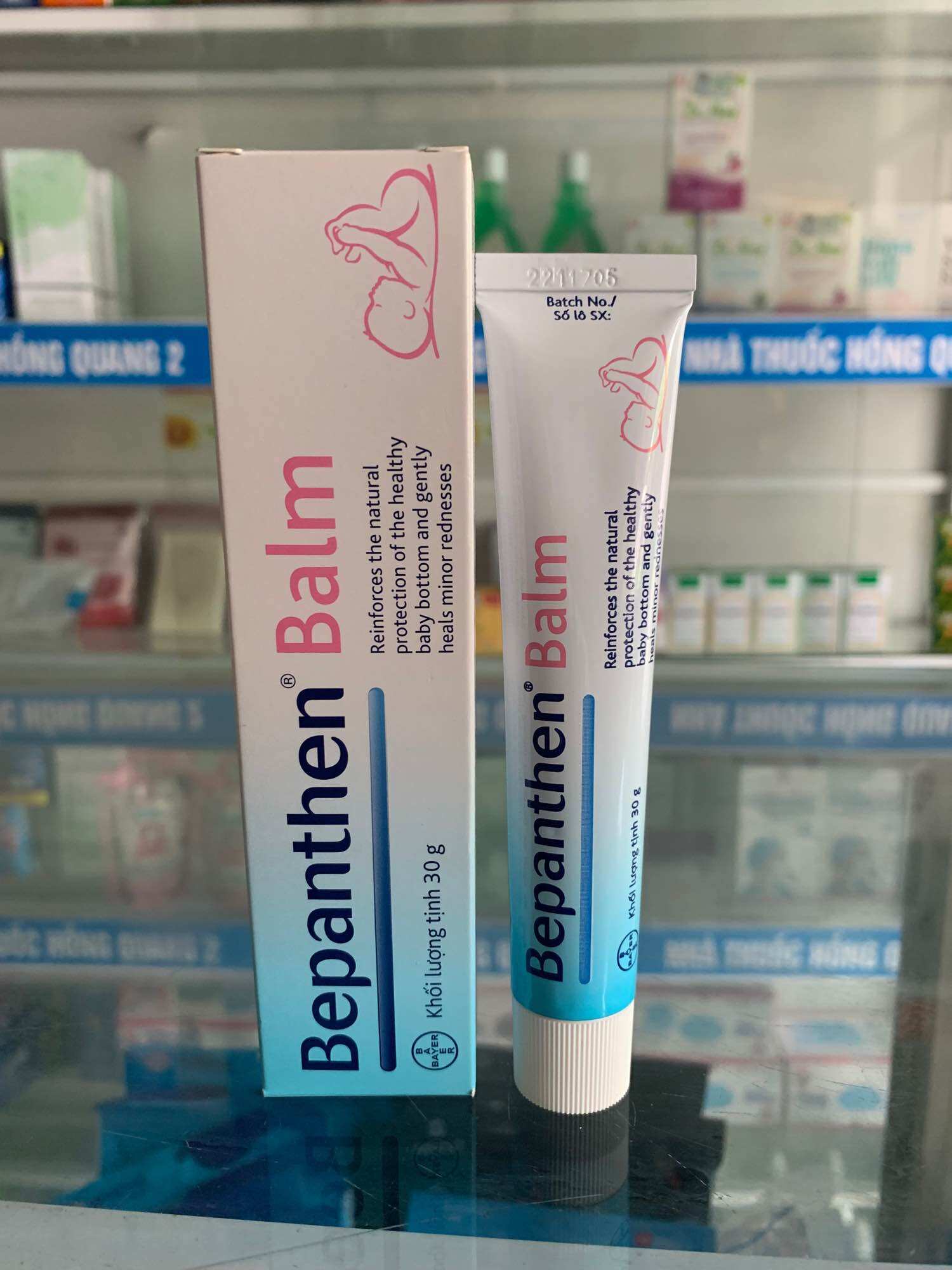 Kem bepanthen balm bayer hỗ trợ phòng ngừa hăm tã cho bé - tuýb