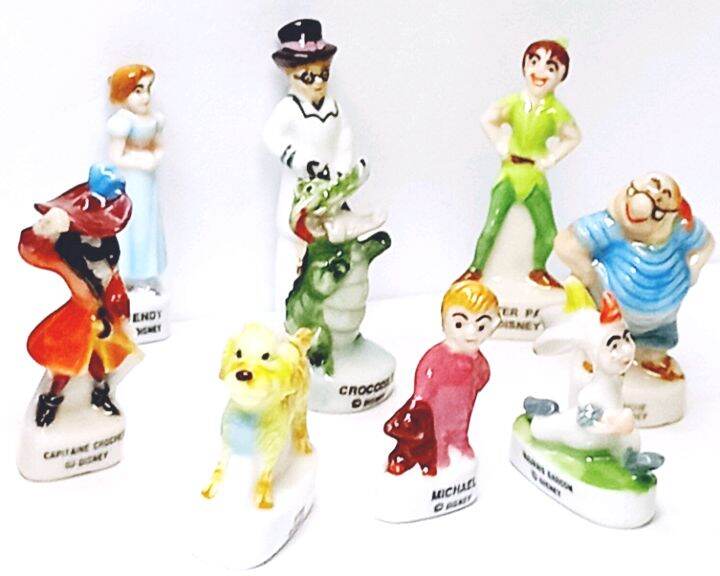 Bộ tượng Peter pan bằng sứ vẽ thủ công Minh . Long 1