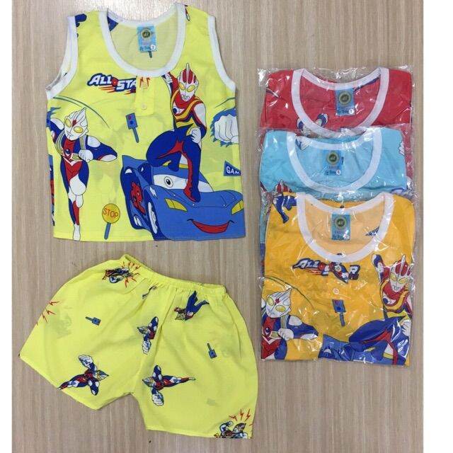 combo 3bộ sát nách bé trai 222