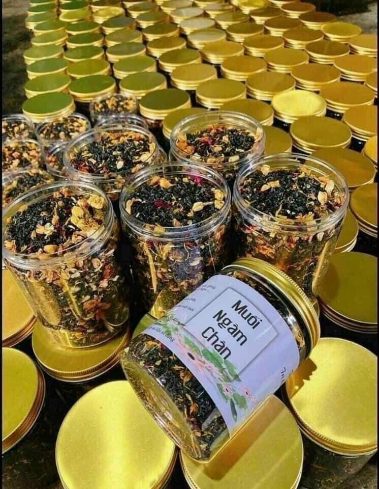 1 hộp Muối ngâm chân thảo dược dân tộc dao Đỏ
