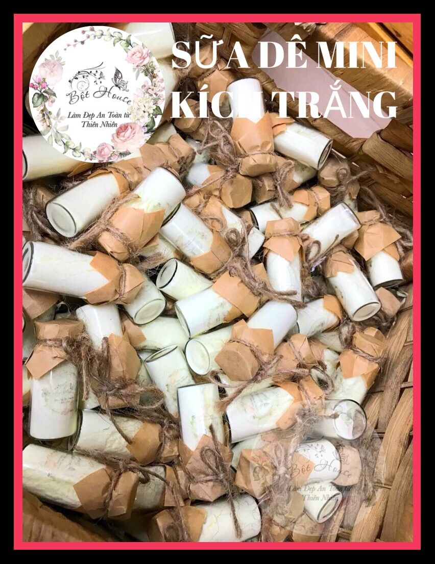 (BỘTHOUSE) SỮA DÊ MINI TRỘN MASK SIÊU TRẮNG
