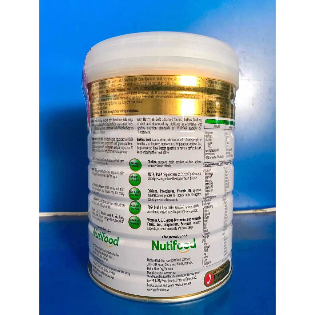 [HSD 5 - 2026] Sữa bột Enplus Gold 900g Nutifood
