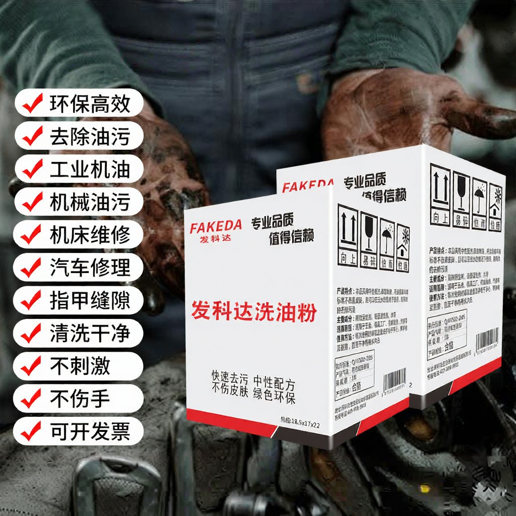 FAKEDA | Bột Giặt Loại Bỏ Dầu Mỡ Không Hại Da