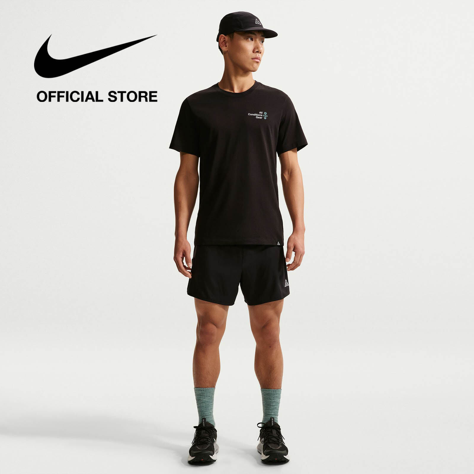 [VOUCHER ĐẾN 35% + MUA 2 GIẢM 5%] Áo thun Nam Nike ACG Men's Dri-FIT T-Shirt - BLACK